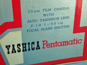 No mistaking the details of this new camera... put it right on the box!