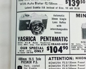 Pentamatic Advertisement
