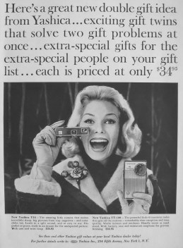 blonde girl with yashica (2)