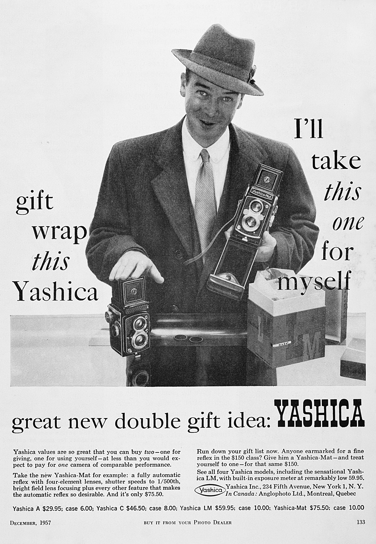 ad yashica lm