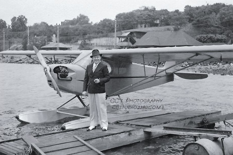Dapper Dude with Plane logo