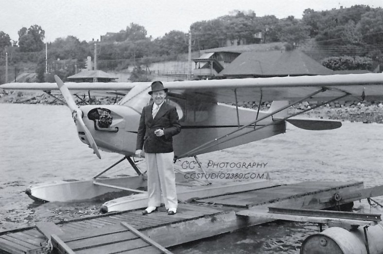 Dapper Dude with Plane logo