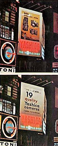 Yashica Billboard NYC 1