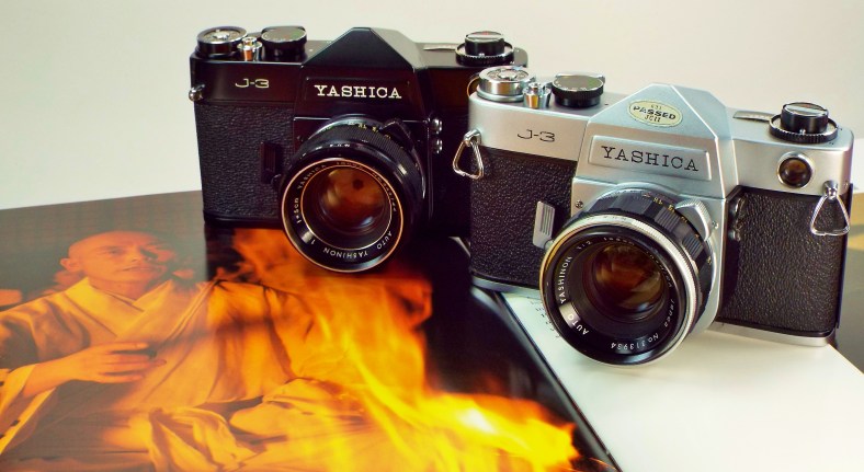 Yashica J3s and book