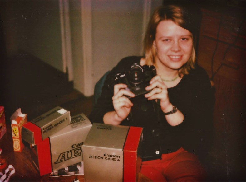 Carol and her AE1