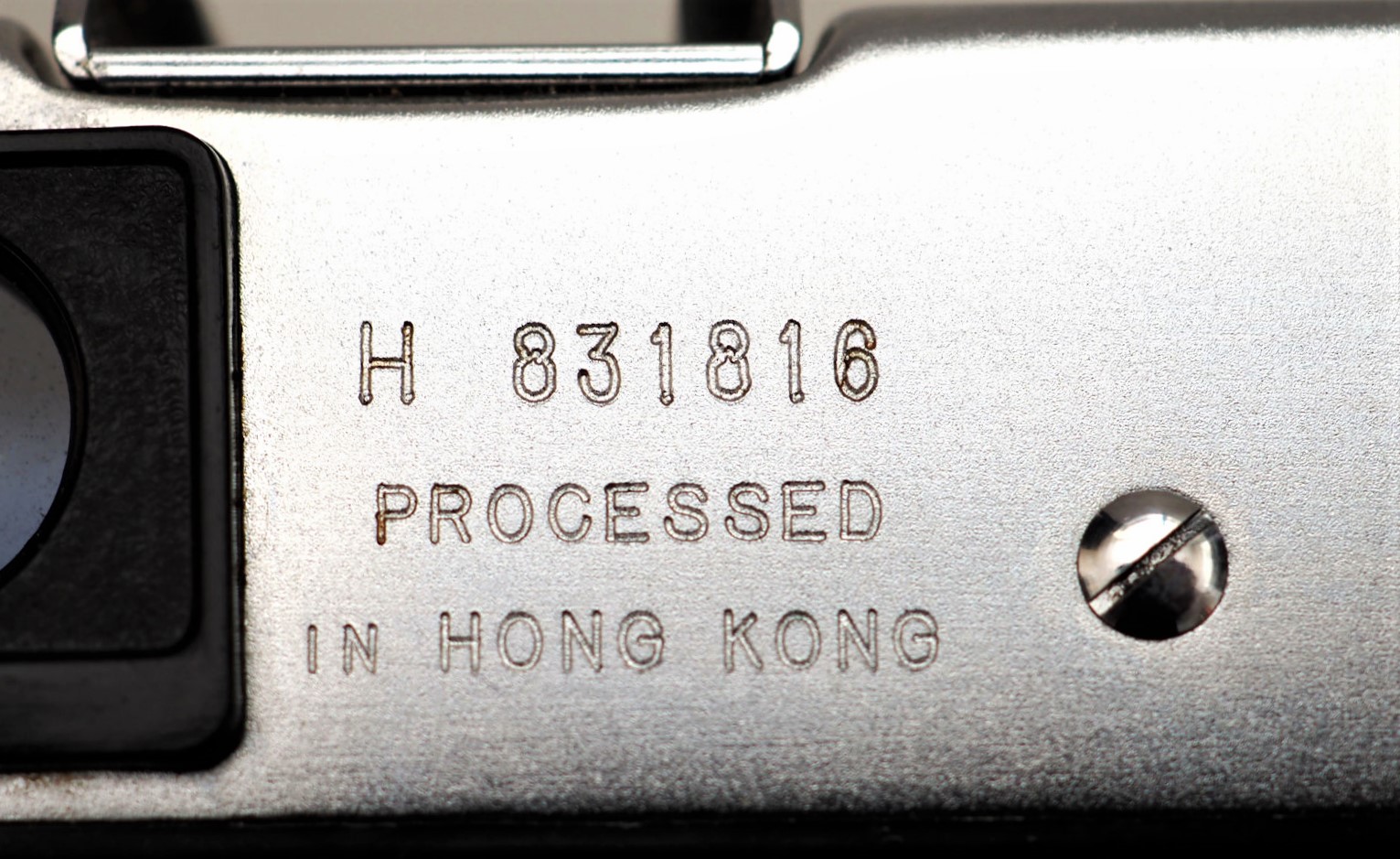 yashica processed in hk