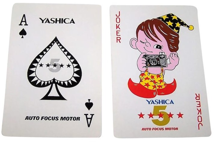 yashica playing cards
